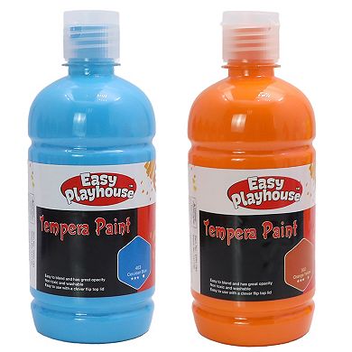 Easy Playhouse 10-pk. Washable Tempera Paints for Kids
