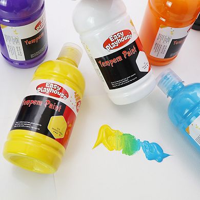 Easy Playhouse 10-pk. Washable Tempera Paints for Kids