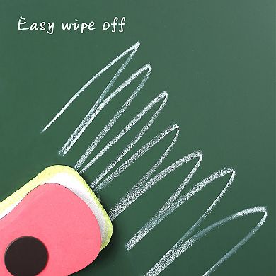 Easy Playhouse Double-Sided Wooden Table Top Easel With Chalkboard & Whiteboard