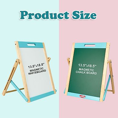 Easy Playhouse Double-Sided Magnetic Chalk & Whiteboard Art Easel