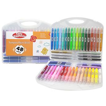 Easy Playhouse Tempera Paint Sticks 48 pk