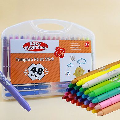 Easy Playhouse Tempera Paint Sticks 48-pk.