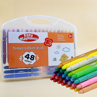 Easy Playhouse Tempera Paint Sticks 48-pk.