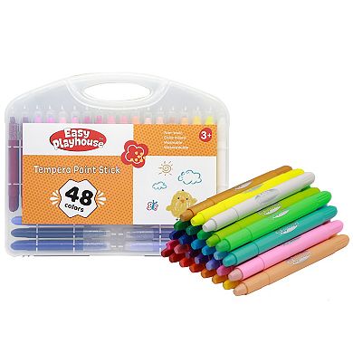 Easy Playhouse Tempera Paint Sticks 48-pk.