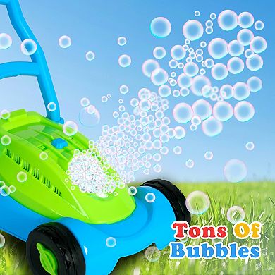 Easy Playhouse Lawn Mower Bubble Machine