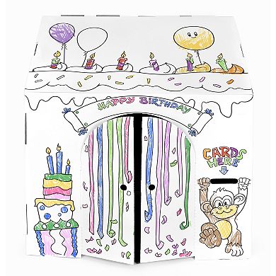 Easy Playhouse Kids Art & Craft Cardboard Fort