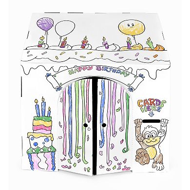 Easy Playhouse Kids Art & Craft Cardboard Fort