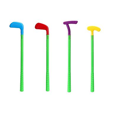 Easy Playhouse 2-in-1 Cornhole Board & Toddler Golf Set