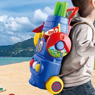 Easy Playhouse 2-in-1 Cornhole Board & Toddler Golf Set