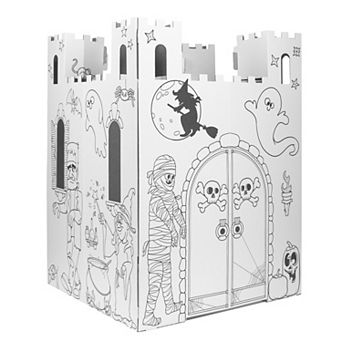Easy Playhouse Haunted Castle Cardboard Fort