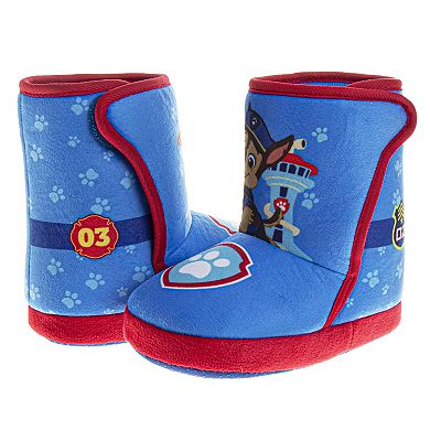 Nickelodeon Paw Patrol Boys' Slippers Soft, Cozy, and Fun SlipOns (Toddler / Little Kid)