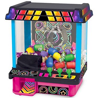 Merchant Ambassador Electronic Arcade Claw Crane Carnival-Style Game Hyper Neon Black Series
