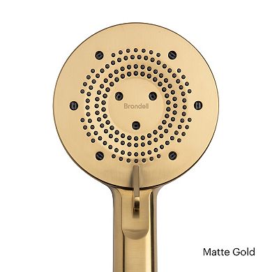 Brondell Nebia Yuba Double Dock Magnetic 5-Setting Handheld Shower Head
