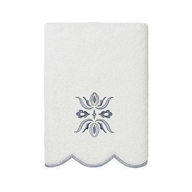 Linum Home Textiles 6-pc. Flower Crest Scallop Towel Set