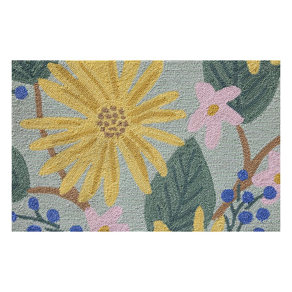 Rifle Paper Co. x Loloi Bristow Floral Throw or Runner Rug