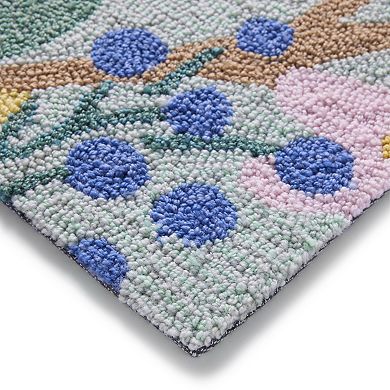 Rifle Paper Co. x Loloi Bristow Floral Throw or Runner Rug