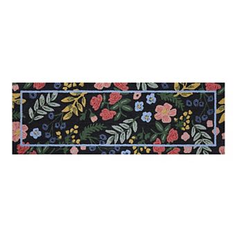 Rifle Paper Co. x Loloi Heathcote Winsland Floral Throw or Runner Rug