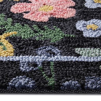 Rifle Paper Co. x Loloi Heathcote Winsland Floral Throw or Runner Rug
