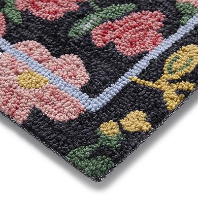Rifle Paper Co. x Loloi Heathcote Winsland Floral Throw or Runner Rug