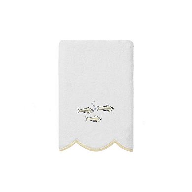 Linum Home Textiles 6-pc. Fish School Scallop Towel Set