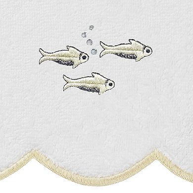 Linum Home Textiles 6-pc. Fish School Scallop Towel Set