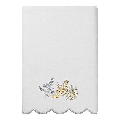Linum Home Textiles Turkish Cotton Scallop 3-pc. Embellished Towel Set