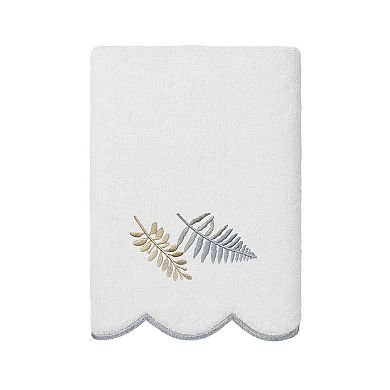 Linum Home Textiles Turkish Cotton Scallop 3-pc. Embellished Towel Set
