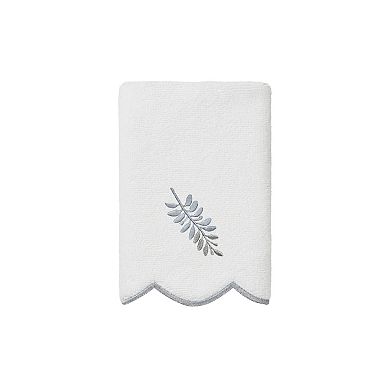 Linum Home Textiles Turkish Cotton Scallop 3-pc. Embellished Towel Set