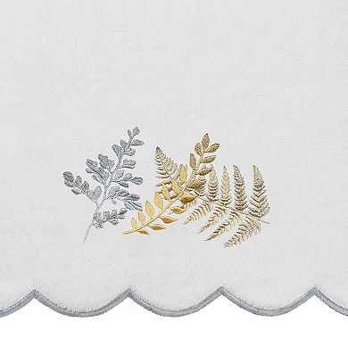 Linum Home Textiles Turkish Cotton Scallop 3-pc. Embellished Towel Set