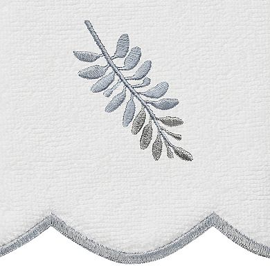 Linum Home Textiles Turkish Cotton Scallop 3-pc. Embellished Towel Set