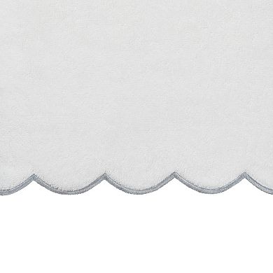 Linum Home Textiles Turkish Cotton Scallop 2-pc. Fingertip Towel Set