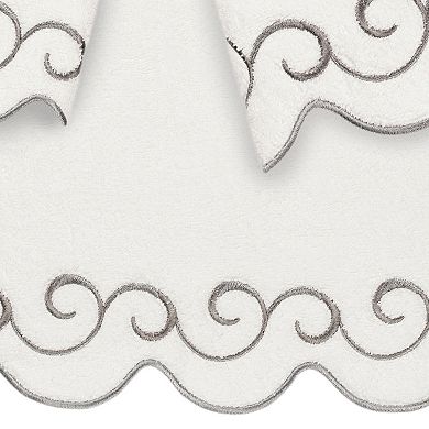 Linum Home Textiles Turkish Cotton Scallop 3-pc. Towel Set