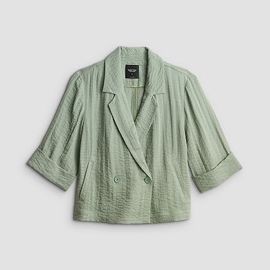 Women's Simply Vera Vera Wang Relaxed Double Breasted Blazer