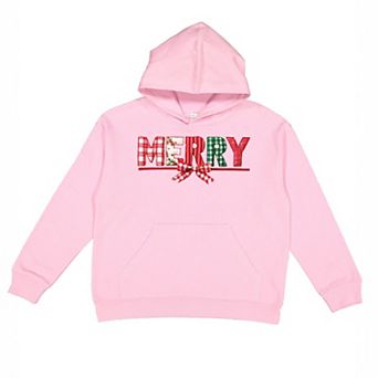 Merry Pattern Quilted Print - Youth Graphic Hoodie