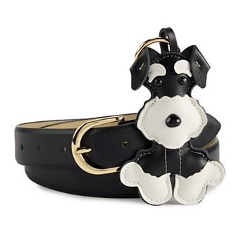 Women's BCBG Generation Belt With Cute Dog Charm