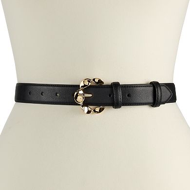Women's BCBGeneration Twisted Buckle Pant Belt