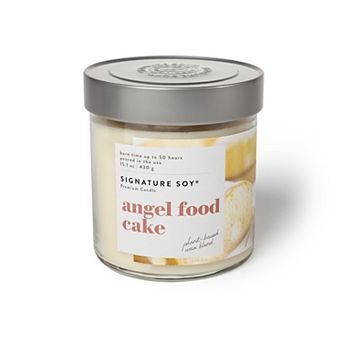 Signature Soy Lidded Angel Food Cake Scented Candle