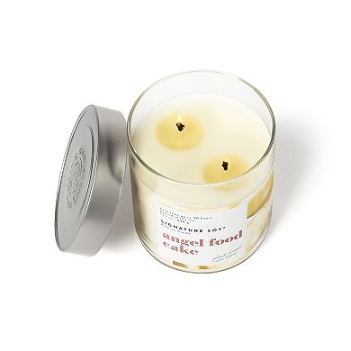 Signature Soy Lidded Angel Food Cake Scented Candle