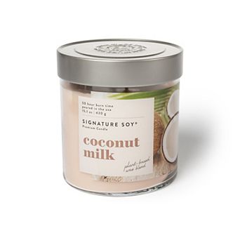 Signature Soy Lidded Coconut Milk Scented Candle