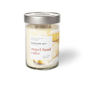 Signature Soy Lidded Angel Food Cake Scented Candle