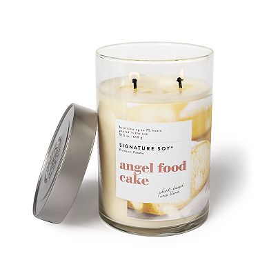 Signature Soy Lidded Angel Food Cake Scented Candle