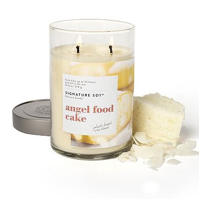Signature Soy Lidded Angel Food Cake Scented Candle