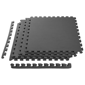 4 Puzzle Exercise Mat Foam EVA Interlocking Tiles for Gym Flooring & Workout Cushion