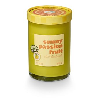 Farmer's Market Passion Fruit Glass Scented Candle