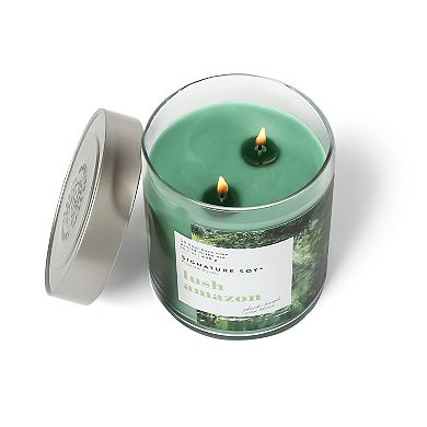 Signature Soy Lidded Lush Amazon Scented Candle