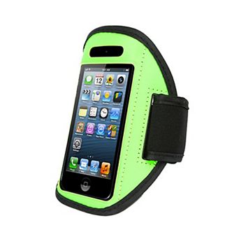 Adjustable Sweat-Resistant Phone Armband Holder for iPhone 5 & 4 in Cellphones Running Gym