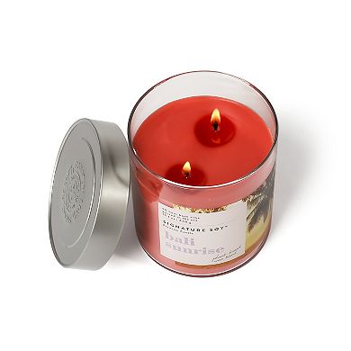 Signature Soy Lidded Bali Sunrise Scented Candle
