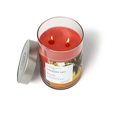 Signature Soy Lidded Bali Sunrise Scented Candle