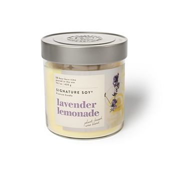 Signature Soy Lidded Lavender Lemonade Scented Candle