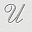 U